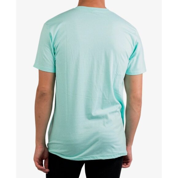 Neff Mens Size Small Unicorn Pocket T-Shirt Short Sleeve Celadon Blue Cotton 072 - Picture 2 of 7